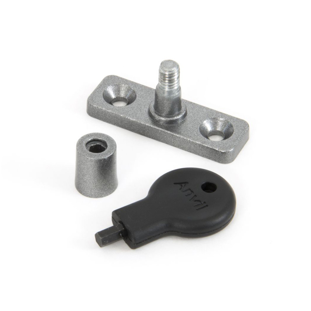 From the Anvil Locking Casement Stay Pin - Pewter